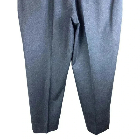 Turnbury Dress Pants Business Office 100% Wool Pleated Gray Men's Size 42 x 30 - Picture 8 of 13